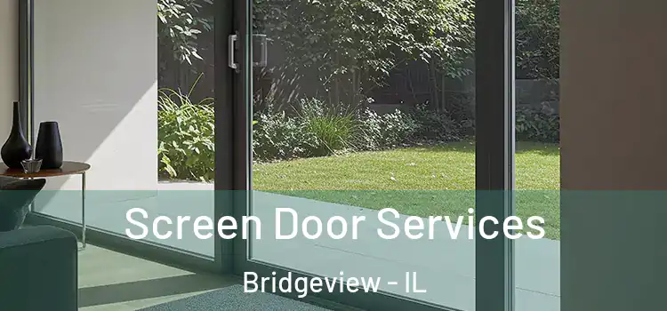 Screen Door Services Bridgeview - IL